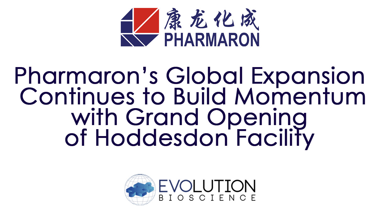 Pharmaron’s Global Expansion Continues to Build Momentum with Grand Opening of Hoddesdon Facility