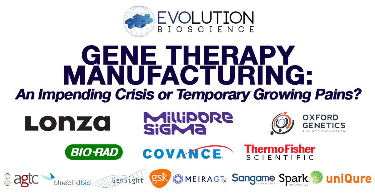 Manufacturing Gene Therapies: An Impending Crisis or Temporary Growing Pains?